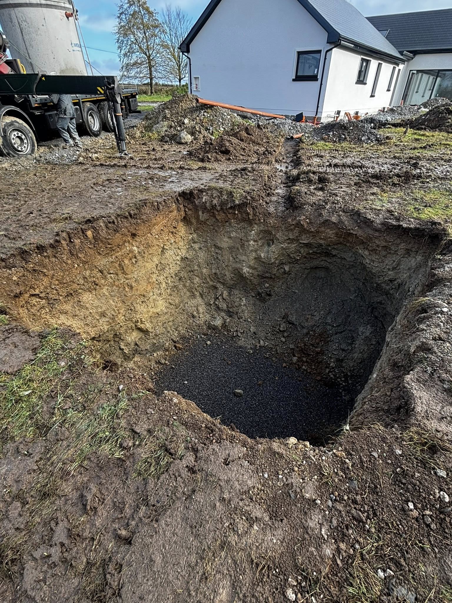 Site clearance groundworks