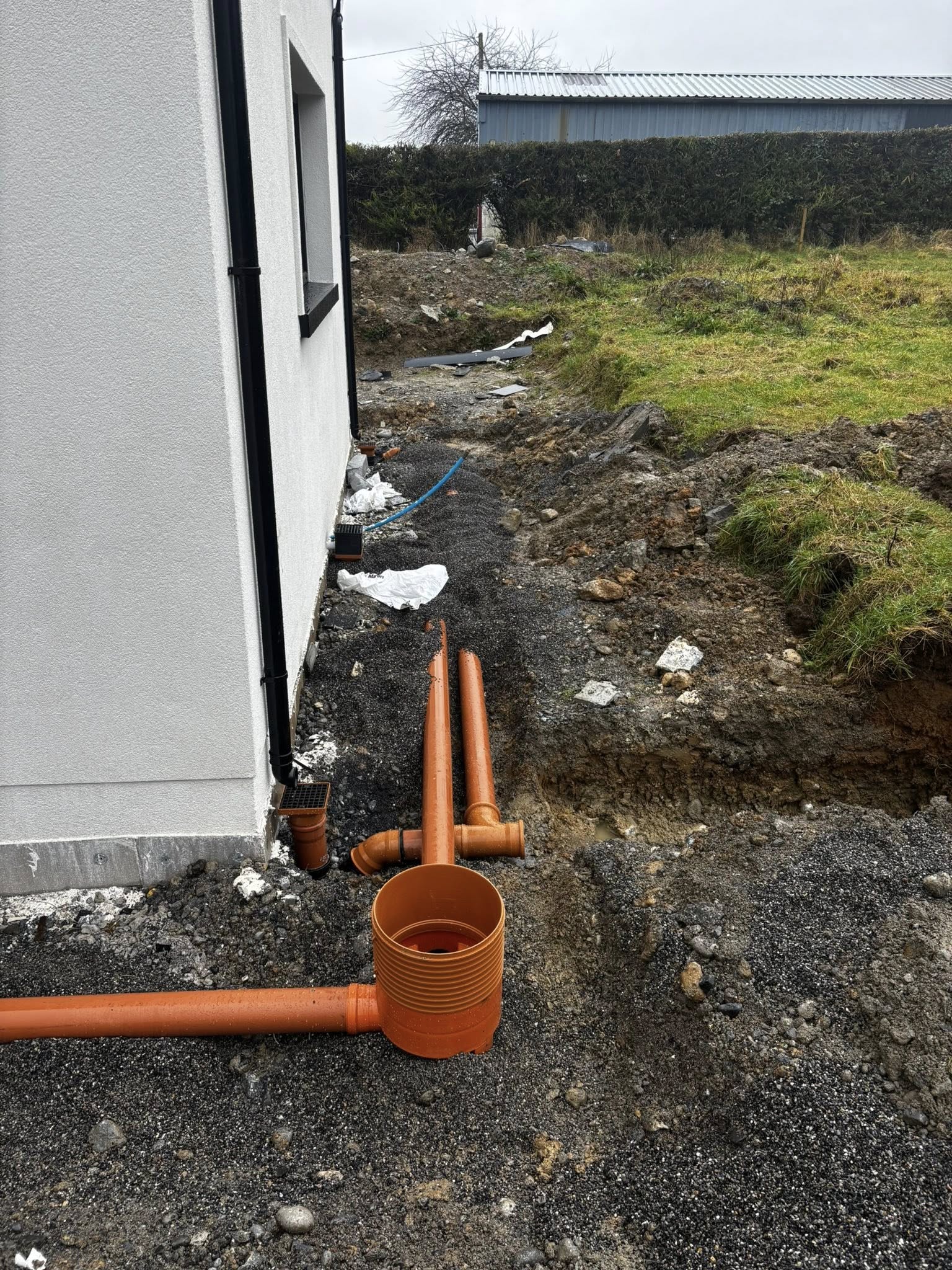 Groundworks excavation site midlands Ireland